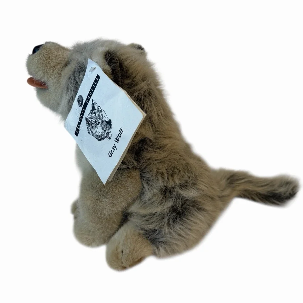 Gray Wolf Dog Plush‎ 12